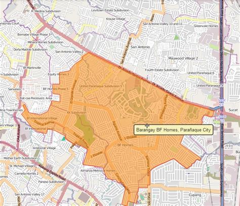 bf homes parañaque zip code|BF Homes Phase 3 Map .
